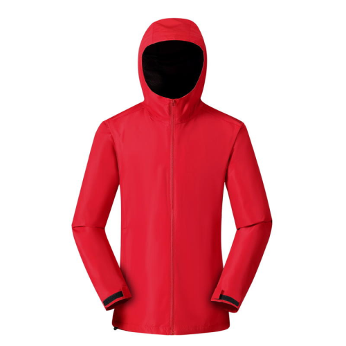 Super Running Hooded Jacket Outdoor Mountain Climbing Sports Waterproof Warm Windcheater Couple Logo Pattern Customization