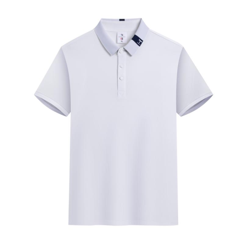 fashion polo shirt lapel men‘s and women‘s same summer short-sleeved t-shirt