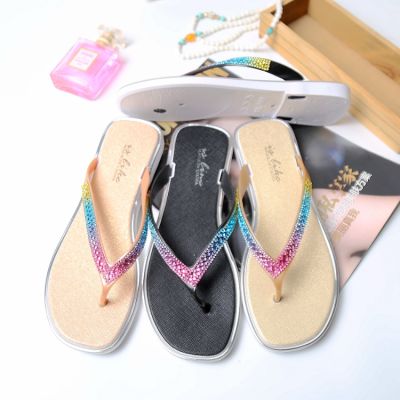 [Foreign Trade Order] Flip-Flops Women's Summer Outdoor Hot Sale African Flip-Flops Color Matching Non-Slip Sandals