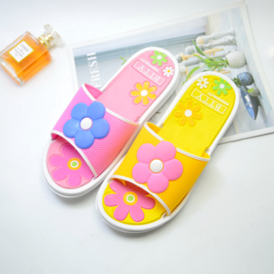 [Foreign Trade Order] Summer Slippers Women's Summer Outer Wear Flat Non-Slip Eva Slippers Wholesale Export Sandals