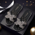 2024 new slippers women's summer wear fashionable all-match sequined sandals seaside beach vacation casual slippers