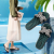 2024 new slippers women's summer wear fashionable all-match sequined sandals seaside beach vacation casual slippers