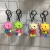 Wholesale Stall Cartoon Cute New Pendant Schoolbag Car Keychain Student Small Gift Colorful Small Pine Bear