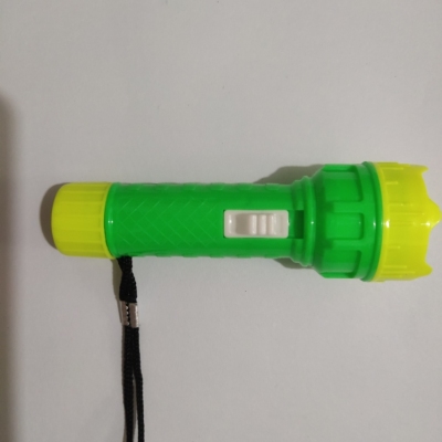 New Mini Plastic Children's Small Flashlight Transparent Crystal Led Household Small Flashlight Portable Small Lj878