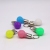 Creative Simulation Cross-Border Mini round Bulb Led White Light Colorful Light Plastic Keychain Pendant Doll Machine