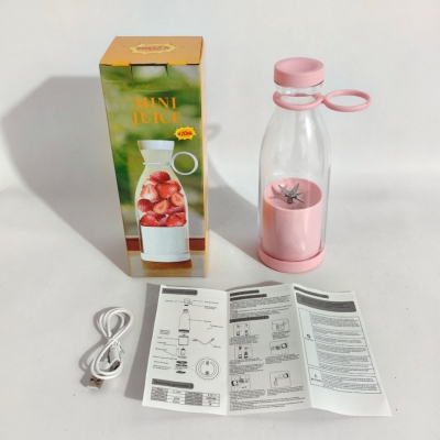 Cross-Border New Portable Wine Bottle Juice Cup Portable Six-Bit Juicer Small Household Electric Juicer