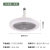 New Aromatherapy Fan Light Bedroom Living Room 360 Degrees Shaking Head Invisible Fan Light Frequency Conversion Remote Control Household Ceiling Fan Light