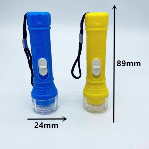 factory direct sales led boxed flashlight practical electronic luminous gift portable outdoor lighting 570 flashlight