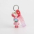 Creative Luminous Long Ear Rabbit Motorcycle Ornaments Doll Car Pendant Cute Pendant Wholesale Keychain Key Chain