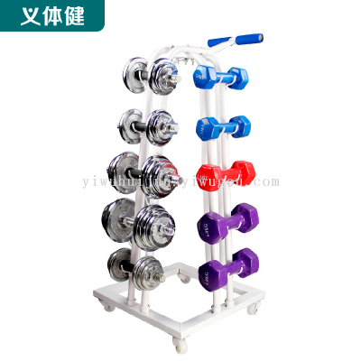 Army-Dumbbell Barbell Weightlifting Series-HJ-A068 Multi-Function Handbell Cart