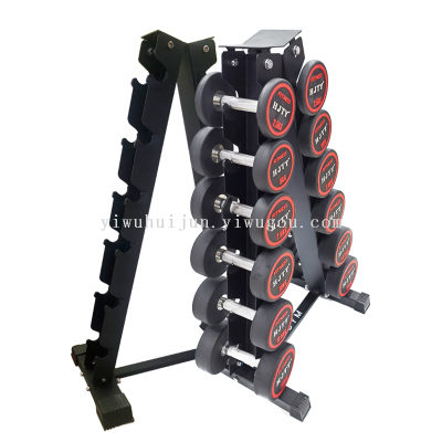 Army-Dumbbell Barbell Weightlifting Series-HJ-A186 Six-Pack Dumbbell Rack