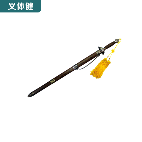 会军义体健-武术用品系列-HJ-G703（28寸不锈钢开槽太极剑）