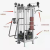 Huijunyi Physical Fitness-Multifunctional Comprehensive Trainer-HJ-B8841 Commercial Four-Station Comprehensive Training Device