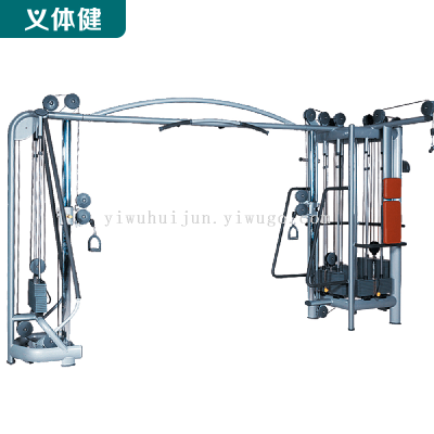 Huijunyi Physical Fitness-Multifunctional Comprehensive Trainer-HJ-B8842 Commercial Five-People-Standing Integrated Training Machine