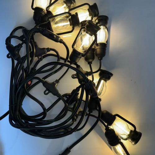 chzm lighting chain ambience light solar-powered string lights lighting chain ambience light string cable