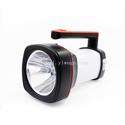 emergency night fishing fshlight patrol searchlight outdoor long shot led chargeable light long endurance camping portable mp