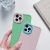 2.5mm Photo Frame Hand Oil Phone Case iPhone Solid Color TPU Samsung