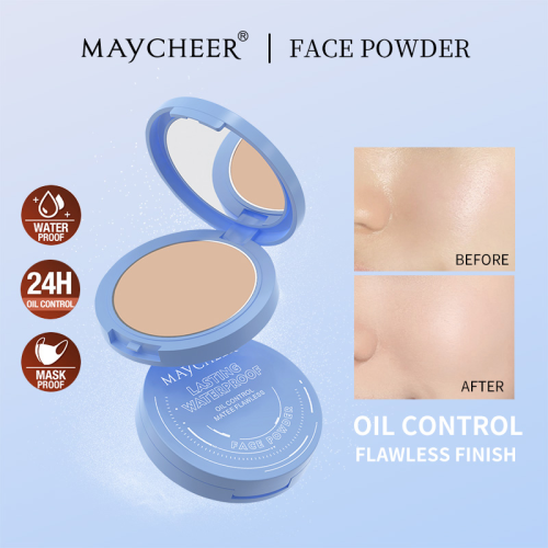 maycheer concealer powder long-lasting clear face powder makeup powder brightening finishing powder cross-border