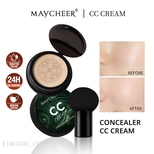 cross-border air cushion cc cream maycheer moisturizing moisturizing cc cream makeup brightening natural beauty beauty