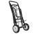 Foreign Trade Luggage Trolley Large Iron Wheel Hand Buggy Folding Cart Hot Sale Trolley Household Carrier Sketch Car
