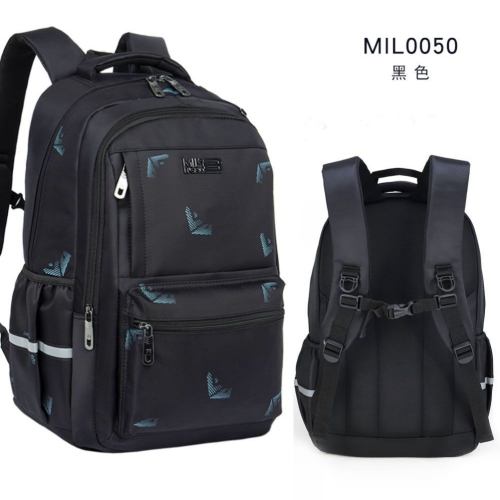 junior‘s schoolbag male middle school student mi. mmi large capacity high school student backpack male spine protection student backpack waterproof