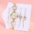Latest Women's Bracelet Watch Best-Seller on Douyin Fashion Women's Watches Factory Direct Sales 3 Sets Gift Watch