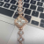 Tik Tok Live Stream Hot Four-Leaf Clover Rhinestone Bracelet Watch Classic Fashion Women's Watch