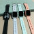 New Candy Color LED Watch Versatile Square Student Button Digital Watch