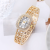 New Arrival Rhinestone Luxury Watch Women's Multi-Color Oval Dial Fashion Temperament Roman Beads Women's Watch