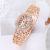 New Arrival Rhinestone Luxury Watch Women's Multi-Color Oval Dial Fashion Temperament Roman Beads Women's Watch