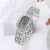 New Arrival Rhinestone Luxury Watch Women's Multi-Color Oval Dial Fashion Temperament Roman Beads Women's Watch