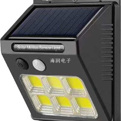 JY-6009 Lighting LED Solar Wall Lamp Human Body Induction Courtyard Balcony Outdoor outside Super Bright Flash