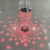 Gatsby Line Light Instagram Mesh Red Diamond Table Lamp Creative Bedroom Bedside Atmosphere Small NightLamp Light Luxury