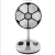 Football Folding Fan USB Rechargeable Retractable Little Fan Portable Outdoor Travel Home Night Light Desktop Fan