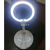 Folding Makeup Mirror LED Light Makeup Mirror Portable Double-Sided Zoom Fill Light Mirror Rechargeable 