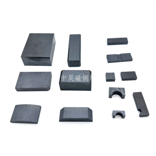 方形铁氧体磁铁定 制多种规格模压 切割 倒角 开槽强磁钕铁硼