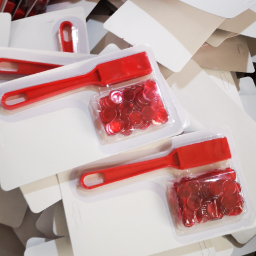 跨境磁性宾果魔杖磁棒筹码玩具磁性魔棒游戏币铁环圆片BINGO Chip