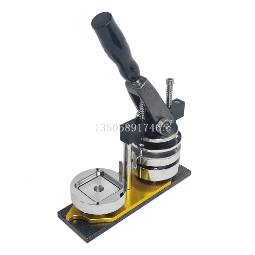 55方形旋转式胸章机 冰箱贴制造机器制作机器 DIY制做 一体机