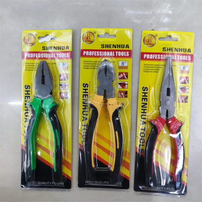 Vice Pointed Pliers Multi-Functional Household Universal Pliers Electrical Tools Slanting Forceps Wire Cutter