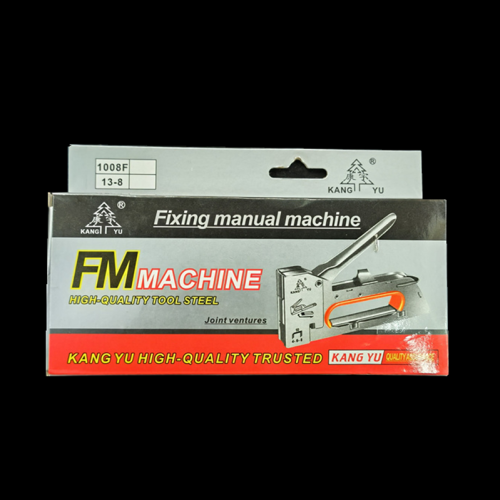 画布广告牌马钉枪/手动钉枪 银白色手动码钉枪 十字绣钉枪