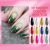 Cross-Border Hot Selling New 12 Colors Line Pulling Gel 3d Painted Nails Line Pulling Gel Wholesale