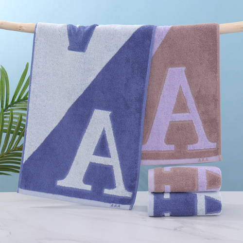 福甜厂家直销长绒棉提花毛巾洗脸家用面巾情侣不掉毛舒适吸水纯棉