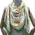51”Large kerchief Women's Sun-Proof Shawl Scarf Beach Wrap Fashion Printed Silk Feeling SquareScarf 