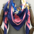 51”Large Square Scarf kerchief Sun-Proof Shawl Scarf Beach Wrap Fashion Printed Silk Feeling Women Scarves 