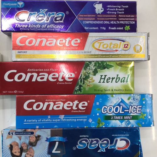 100g foreign trade toothpaste export all english toothpaste