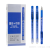 Erasable Pen 0.5mm Crystal Blue Syringe Refill Mo Magic Easy to Wipe Pen Black Student Hot Erasable Gel Pen Ball Pen