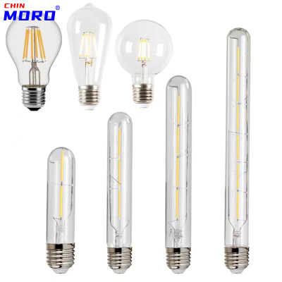 Edison Bulb E27 Filament Lamp Creative Personality Energy-Saving Decoration St64 Retro Imitation Tungsten LED Bulb 4W
