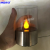 Internet Celebrity Solar Lamp Garden Decoration Candle Light 3d Simulation Bullet Solar Electronic Tealight