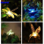 Solar Energy Garden Lamp Outdoor Garden Lamp Ground Plugged Light Lawn Lamp Romantic Ambience Light Landscape Lamp