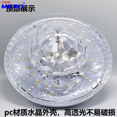Led Crystal Magic Ball Lamp Stage Lights Colorful Bluetooth Ufo Lamp